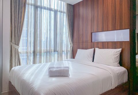 卧室 Comfort and Modern Studio Apartment at Capitol Park Residence By Travelio