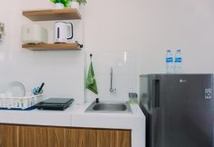 Ruang Umum 3 Restful Studio at Akasa Pure Living BSD Apartment By Travelio