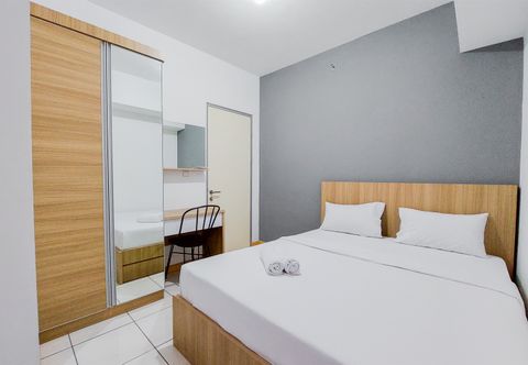 Bedroom Nice Designed and Comfort 2BR at M-Town Residence Apartment By Travelio