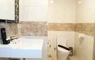 In-room Bathroom 6 Comfort and Simply Look Studio Room Apartment at Mataram City By Travelio