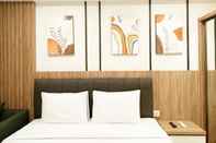 Bedroom Comfort and Simply Look Studio Room Apartment at Mataram City By Travelio