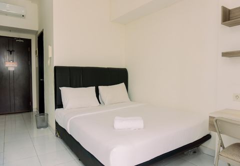 Bedroom Elegant and Nice Studio Apartment Casa De Parco near ICE BSD By Travelio