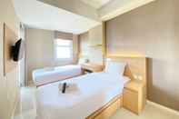 Bedroom Modest and Cozy 2BR Apartment at Parahyangan Residence By Travelio