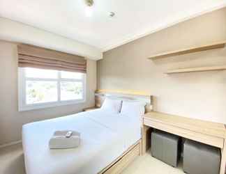 Bedroom 2 Clean and Cozy 1BR Apartment at Parahyangan Residence By Travelio