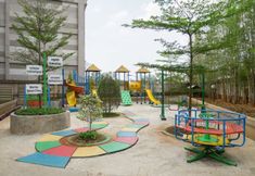 Entertainment Facility 7 Comfort and Nice 2BR at Grand Palace Kemayoran Apartment By Travelio