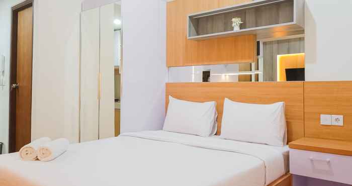 Kamar Tidur Comfort Stay Studio at Vida View Makassar Apartment By Travelio