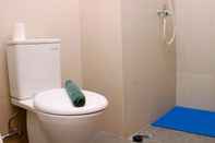 In-room Bathroom Comfy and Best Studio Apartment at Gateway Park LRT City By Travelio