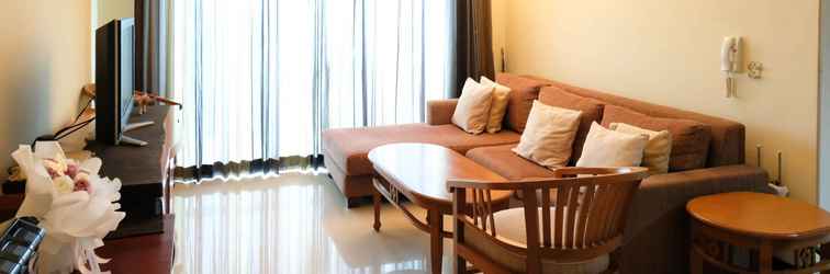 Lobi Homey and Extra Spacious 2BR at Kondominium Puncak Marina Apartment By Travelio