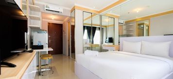 Lobby 2 Comfy Spacious Studio Signature Park Grande By Travelio