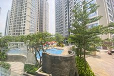 Lobby Comfort and Elegant 2BR Apartment at The Mansion Kemayoran By Travelio