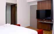 Bedroom 2 Spacious Combine 1BR at Vasanta Innopark Apartment By Travelio