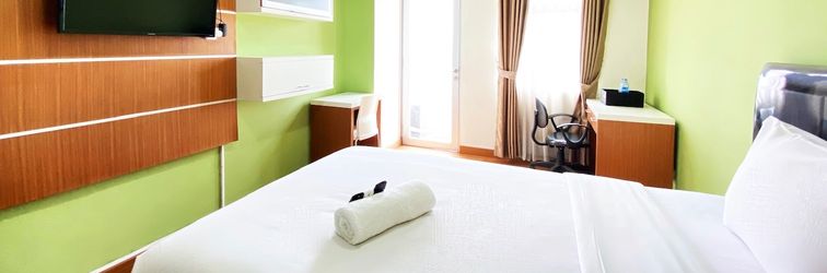 ล็อบบี้ Homey Studio Apartment at Oxford Jatinangor By Travelio