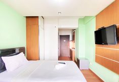 Bedroom 3 Minimalist Studio Apartment at Oxford Jatinangor By Travelio