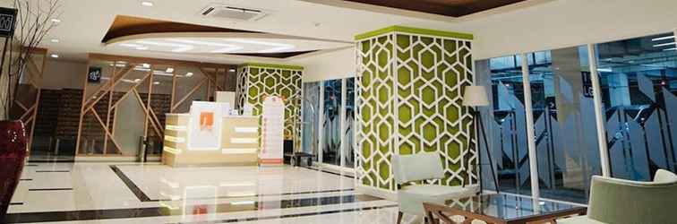 Lobby Apartemen Grand Kamala Lagoon by Hana