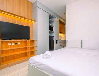 Bedroom 2 Simply Look Studio at The Newton 1 Ciputra World 2 Apartment By Travelio