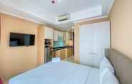 Bedroom 2 Homey and Nice Designed Studio at Menteng Park Apartment By Travelio
