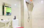 In-room Bathroom 3 Good and Modern Studio Apartment at Grand Asia Afrika By Travelio