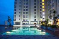 Swimming Pool Cozy and Deluxe 2BR Apartment at Skyland City Jatinangor By Travelio