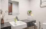 In-room Bathroom 5 Homey and New Studio at West Vista Apartment By Travelio