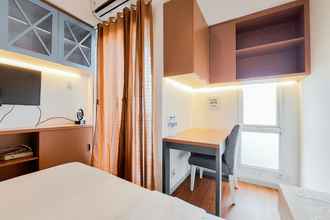 Kamar Tidur 4 Nice and Stylish Studio at 21th Floor Akasa Pure Living BSD Apartment By Travelio