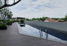 Lobby 5 Luxury and Stylish Studio at Serpong Garden Apartment By Travelio
