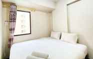 Bedroom 2 Relax and Best 1BR Apartment at Gateway Ahmad Yani Cicadas By Travelio