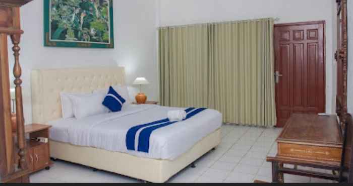 Bedroom hotel matahari inn Lombok 