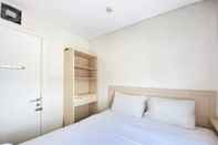 Bedroom Nice and Fancy 2BR Apartment at Parahyangan Residence By Travelio