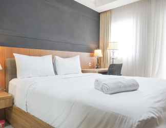 Bedroom 2 Minimalist and Comfort Stay Studio at Signature Park Grande Apartment By Travelio