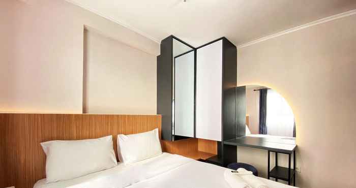 Bedroom Nice and Simply 2BR at Gateway Pasteur Apartment By Travelio