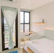 Bedroom 3 Good Deal and Simply Look Studio at Transpark Bintaro Apartment By Travelio