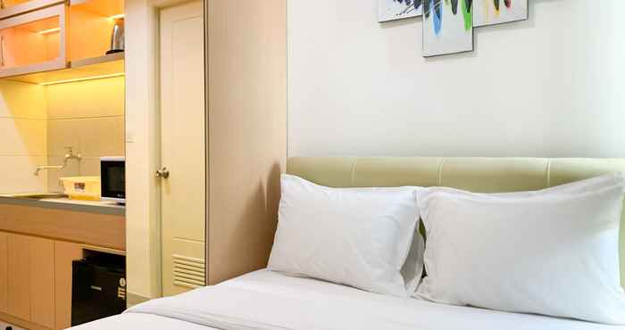 Kamar Tidur Compact Studio Apartment (No Kitchen) at Osaka Riverview PIK 2 By Travelio