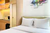 Kamar Tidur Compact Studio Apartment (No Kitchen) at Osaka Riverview PIK 2 By Travelio