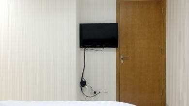 Bedroom 4 Comfort 1BR Apartment The Mansion Kemayoran By Travelio