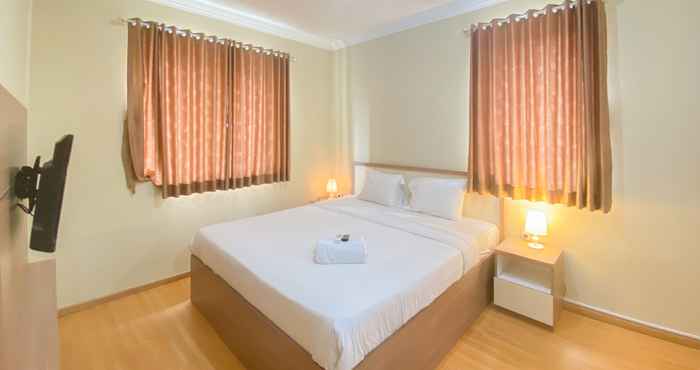 Bedroom Luxurious Designed and Good 2BR at Grand Palace Kemayoran Apartment By Travelio