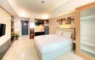 Bedroom 2 Best Location Studio Apartment at Tamansari La Grande By Travelio
