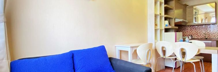 Lobby Simply and Homey 2BR at Suites @Metro Apartment By Travelio