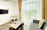 Common Space 4 Homey and Cozy 1BR Apartment at Harvard Jatinangor By Travelio