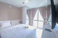 Bedroom Comfortable and Clean 1BR The Mansion Kemayoran Tower Gloria By Travelio