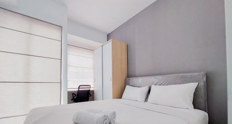 卧室 2 Warm and Enjoy Living Studio at Serpong Garden Apartment By Travelio