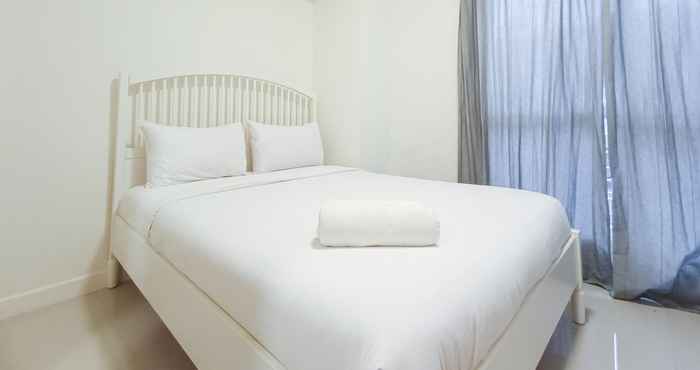 ห้องนอน Tidy and Comfortable 2BR at Vida View Apartment By Travelio