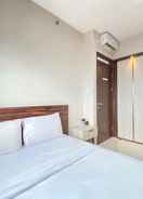 BEDROOM Cozy and Chic 2BR at Mekarwangi Square Cibaduyut Apartment By Travelio