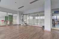 Fitness Center Cozy and Chic 2BR at Mekarwangi Square Cibaduyut Apartment By Travelio