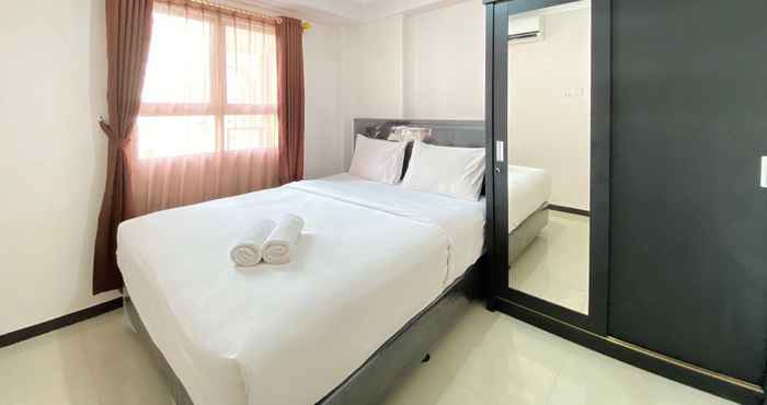 Bedroom Strategic and Tidy 2BR Apartment at Gateway Pasteur By Travelio