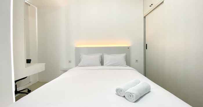 ห้องนอน Minimalist Studio Apartment at Vasanta Innopark By Travelio