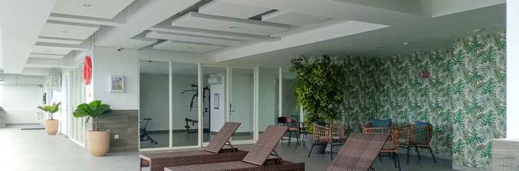 Lobby Elegant and MInimalist Studio Apartment at Mataram City By Travelio