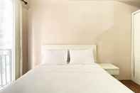 Bedroom Comfort Minimalist Studio Apartment at 3rd Floor Grand Asia Afrika By Travelio