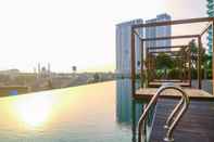 Kolam Renang Best Deal 1BR Apartment at Grand Kamala Lagoon By Travelio