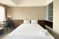 Bedroom Well Furnished and Cozy Studio Apartment at Gateway Park LRT City Bekasi By Travelio