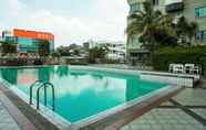 Swimming Pool 7 Comfort 2BR Apartment at Semanggi By Travelio